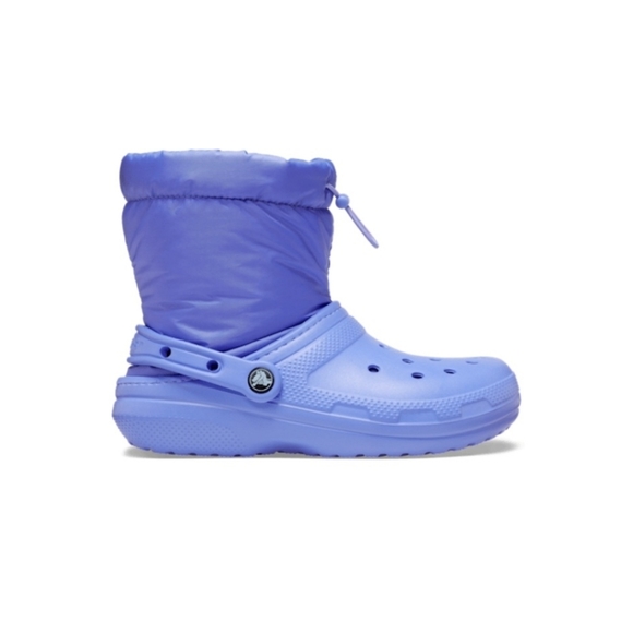 Crocs Classic Lined Neo Puff Boot Digital Violet Size M 12 / W 14 NWOB - Picture 1 of 11